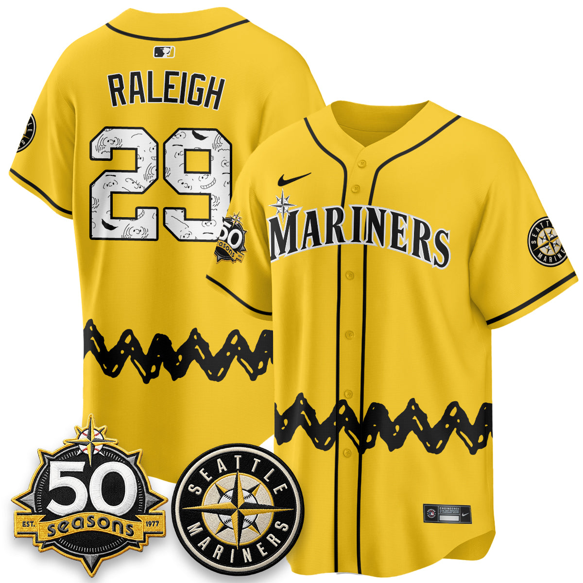 SEA x P-Nuts Vapor Limited Jersey - Stitched-DTD
