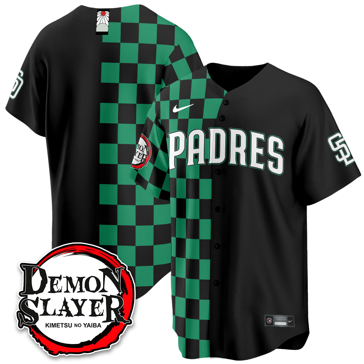 SD Demon Slayer Vapor Limited Jersey - Stitched-DTD