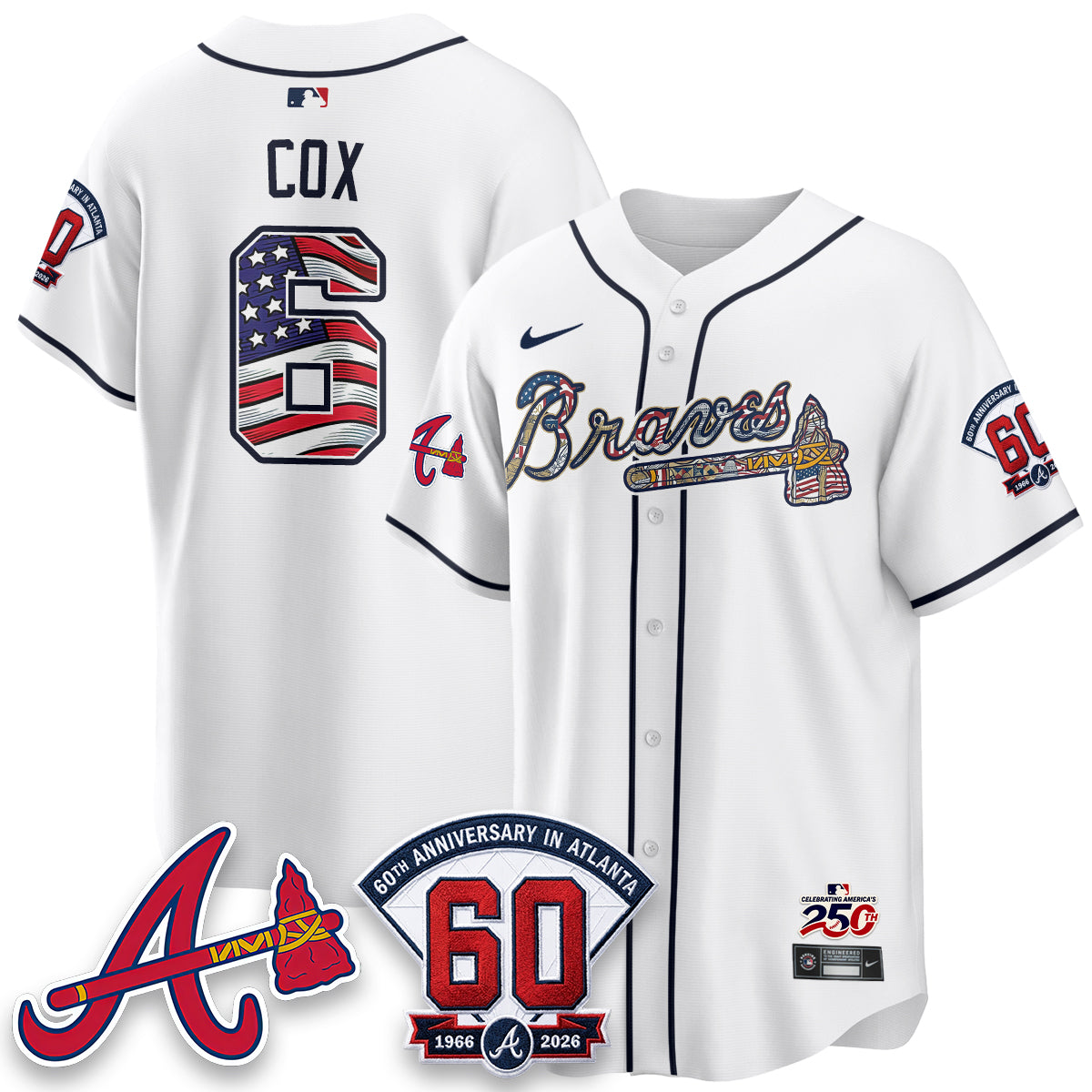 ATL 2026 Independence Day USA Vapor Limited Jersey - Stitched-DTD