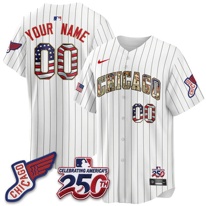 CWS 2026 Independence Day USA Vapor Custom Jersey - Stitched-DTD