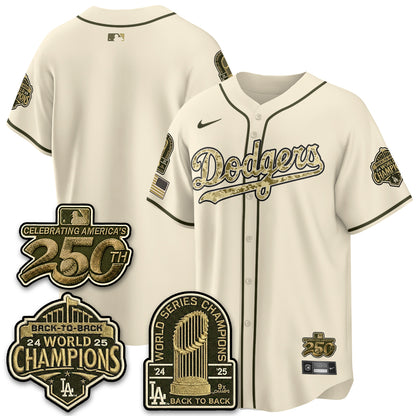 LAD Military Appreciation Game Day Jersey V2 - Stitched-DTD