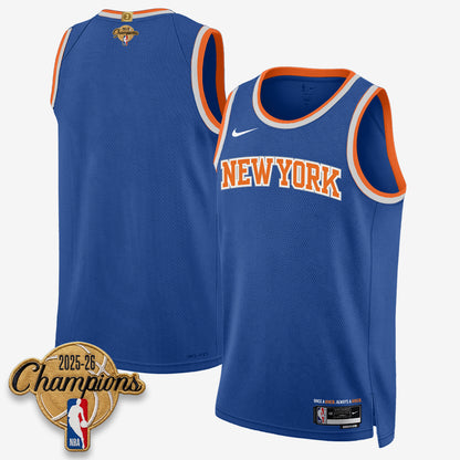 NYK 2026 Basketball Champions Vapor Jersey V2- Stitched-DTD
