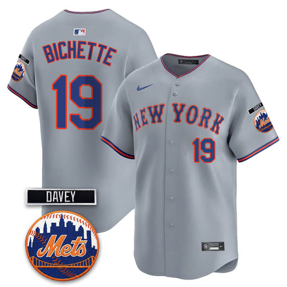 NYM 2026 Davey Johnson Memorial Vapor Limited Jersey - All Stitched-DTD