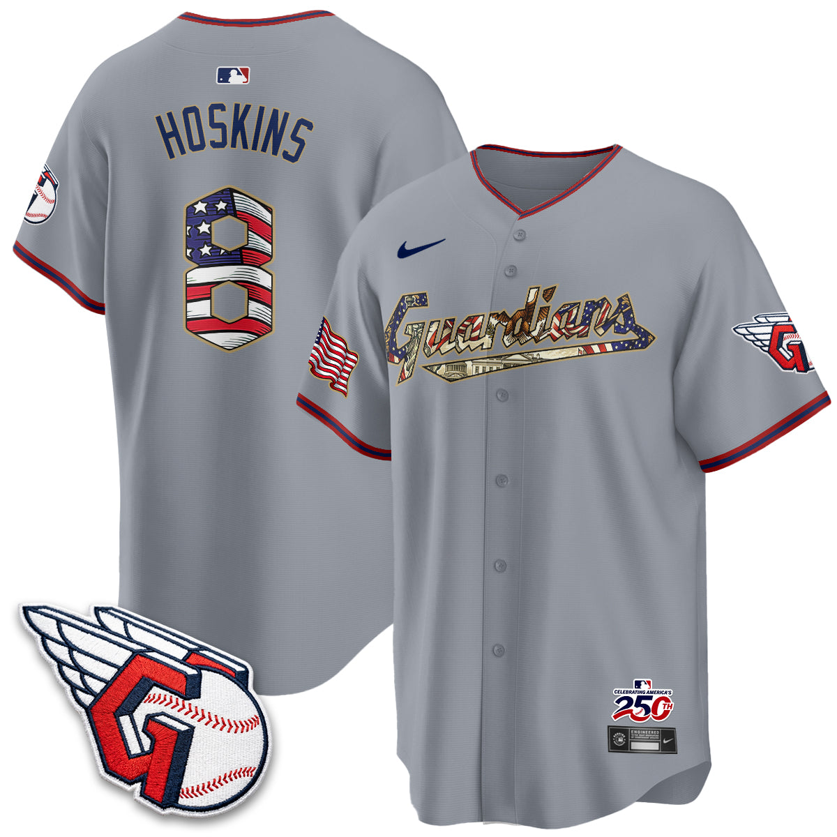CLE 2026 Independence Day USA Vapor Jersey - Stitched-DTD