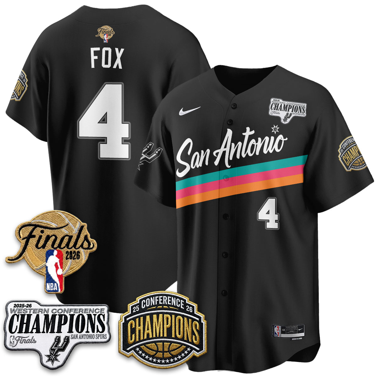 SAS 2026 Basketball Finals Vapor Jersey - Stitched-DTD