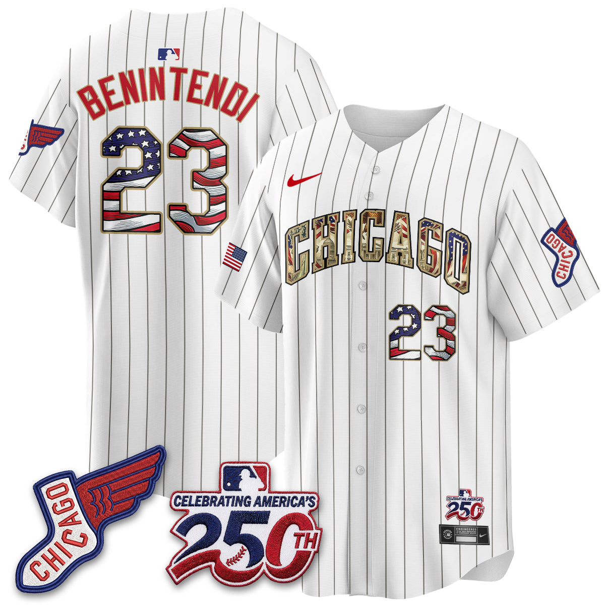 CWS 2026 Independence Day USA Vapor Jersey - Stitched-DTD