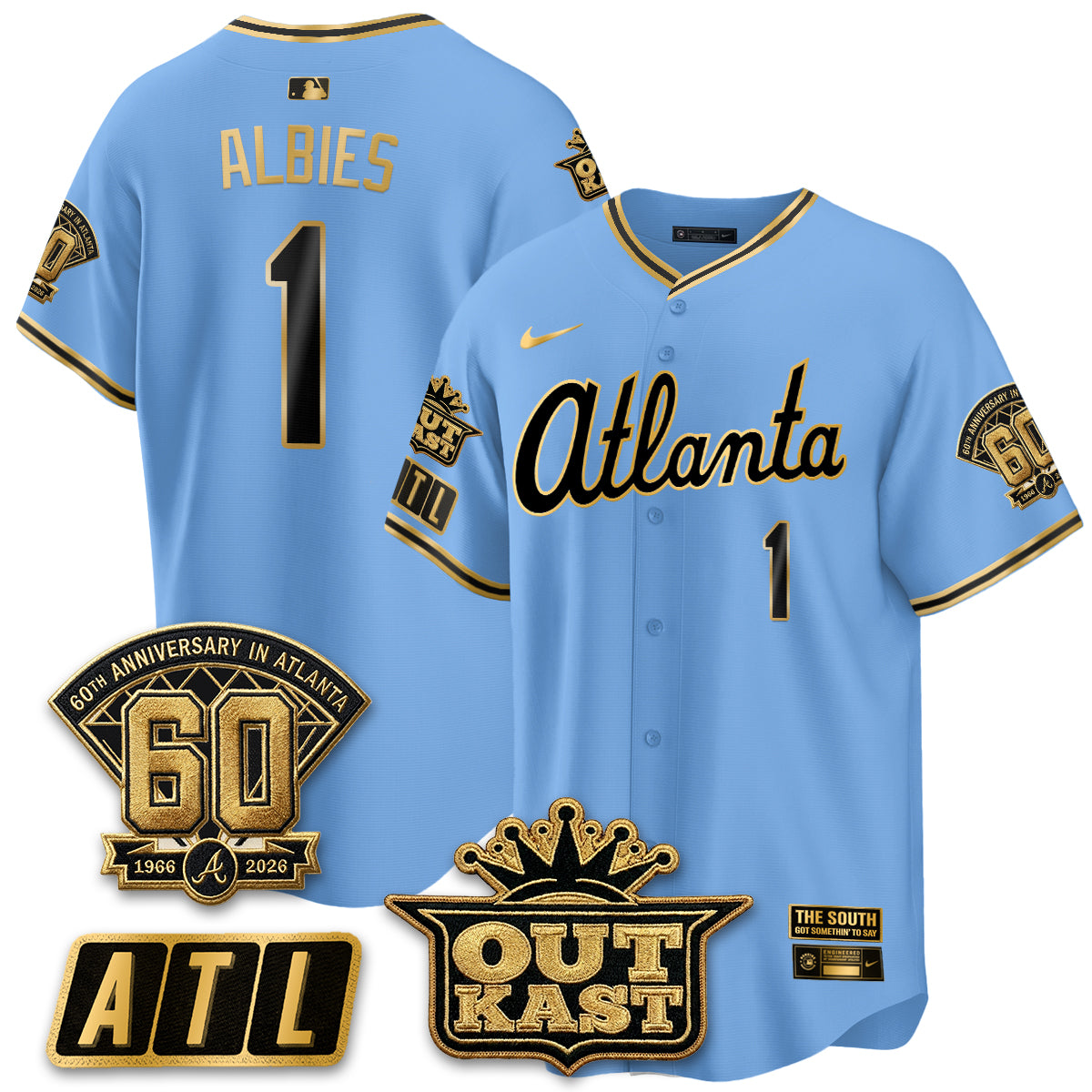 ATL 2026 Gothic Edition Vapor Limited Jersey - All Stitched-DTD