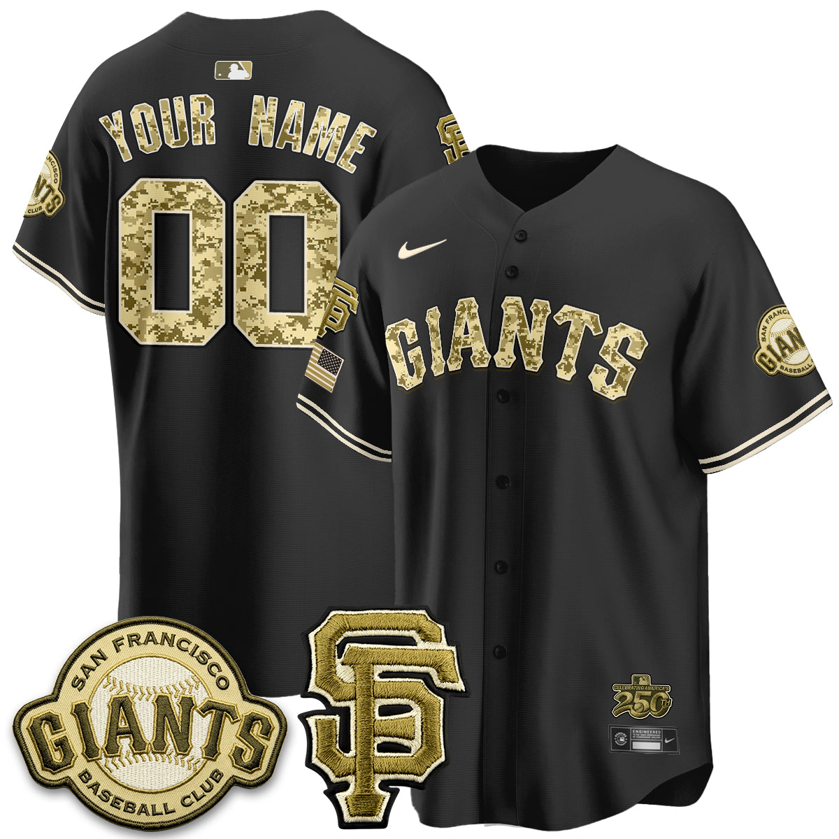 SF 2026 Armed Forces Day Custom Jersey V2 - All Stitched-DTD