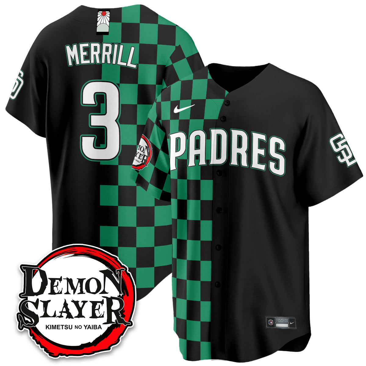 SD Demon Slayer Vapor Limited Jersey - Stitched-DTD