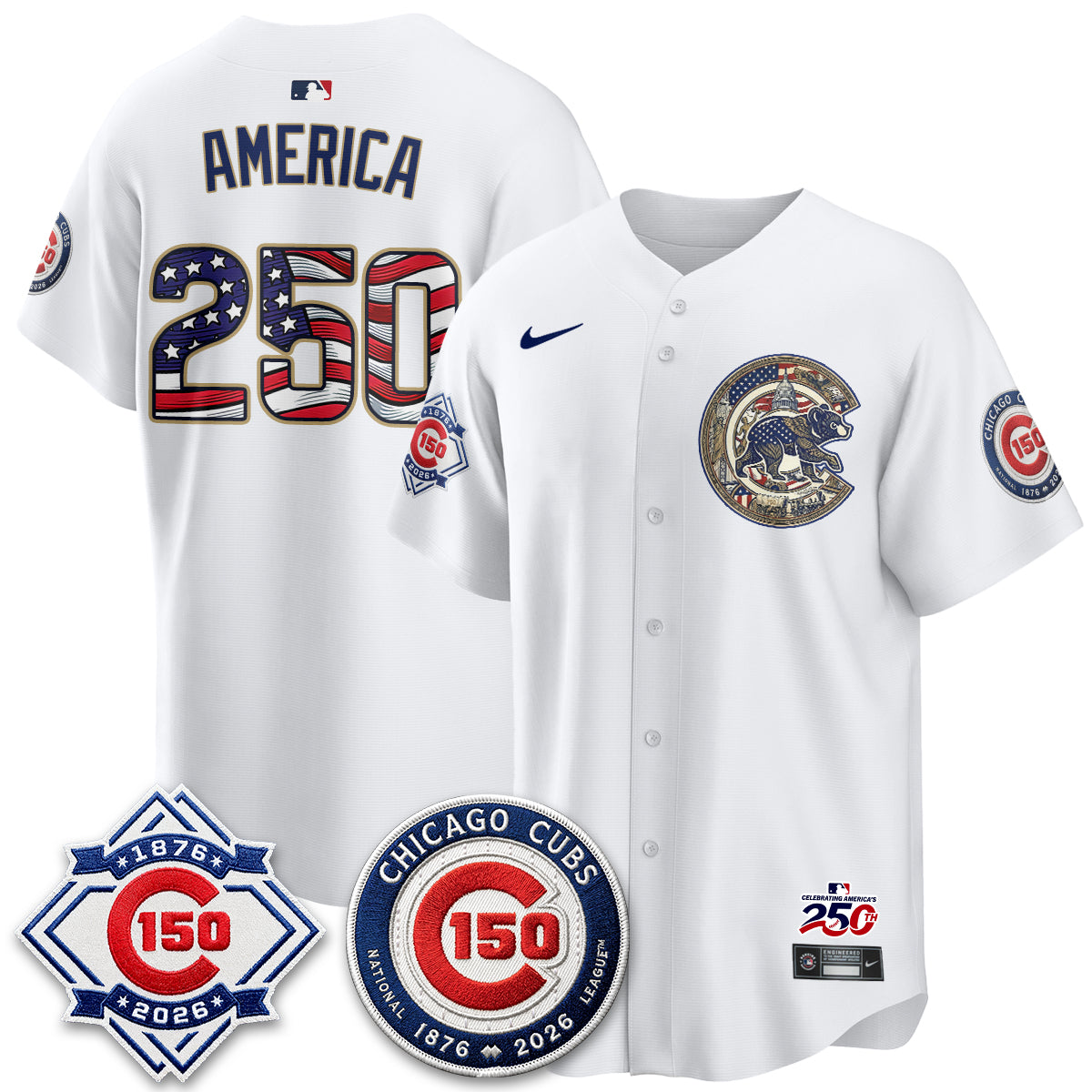 CHC 2026 Independence Day USA Vapor Limited Jersey - Stitched-DTD