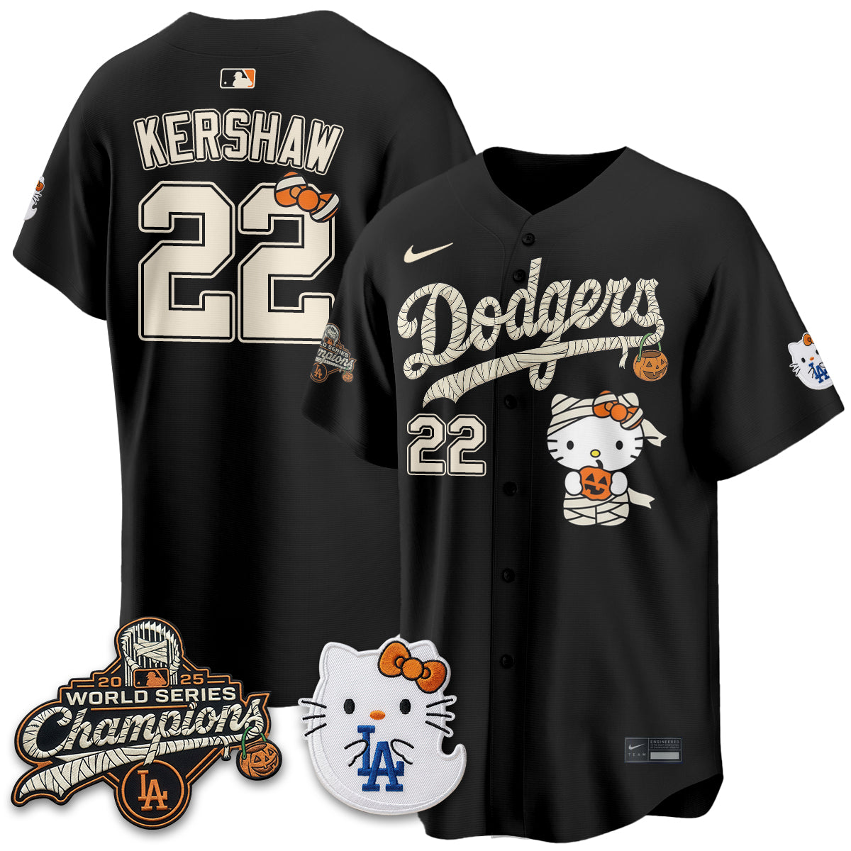 LAD Halloween 2026 Vapor Jersey V2- Stitched-DTD
