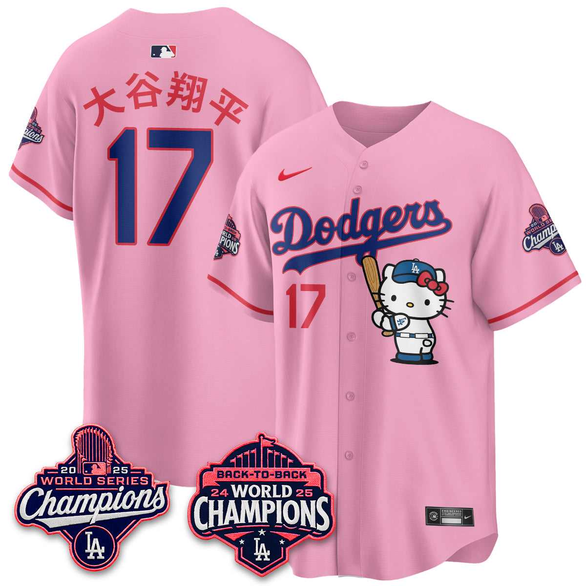 LAD x Hello Kitty Night 2026 Vapor Jersey - All Stitched-DTD