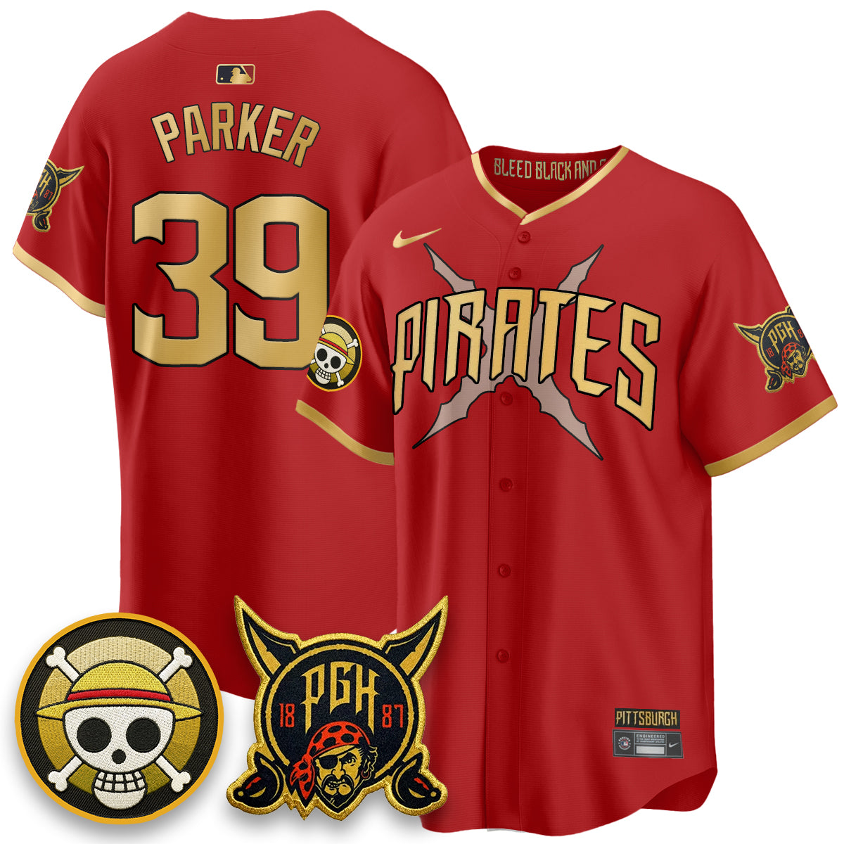 PIT 2026 City Connect x One Piece Vapor Limited Jersey - All Stitched-DTD