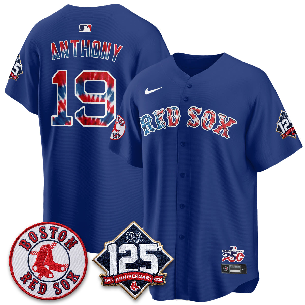 BOS Americana 2026 Vapor Limited Jersey - Stitched-DTD