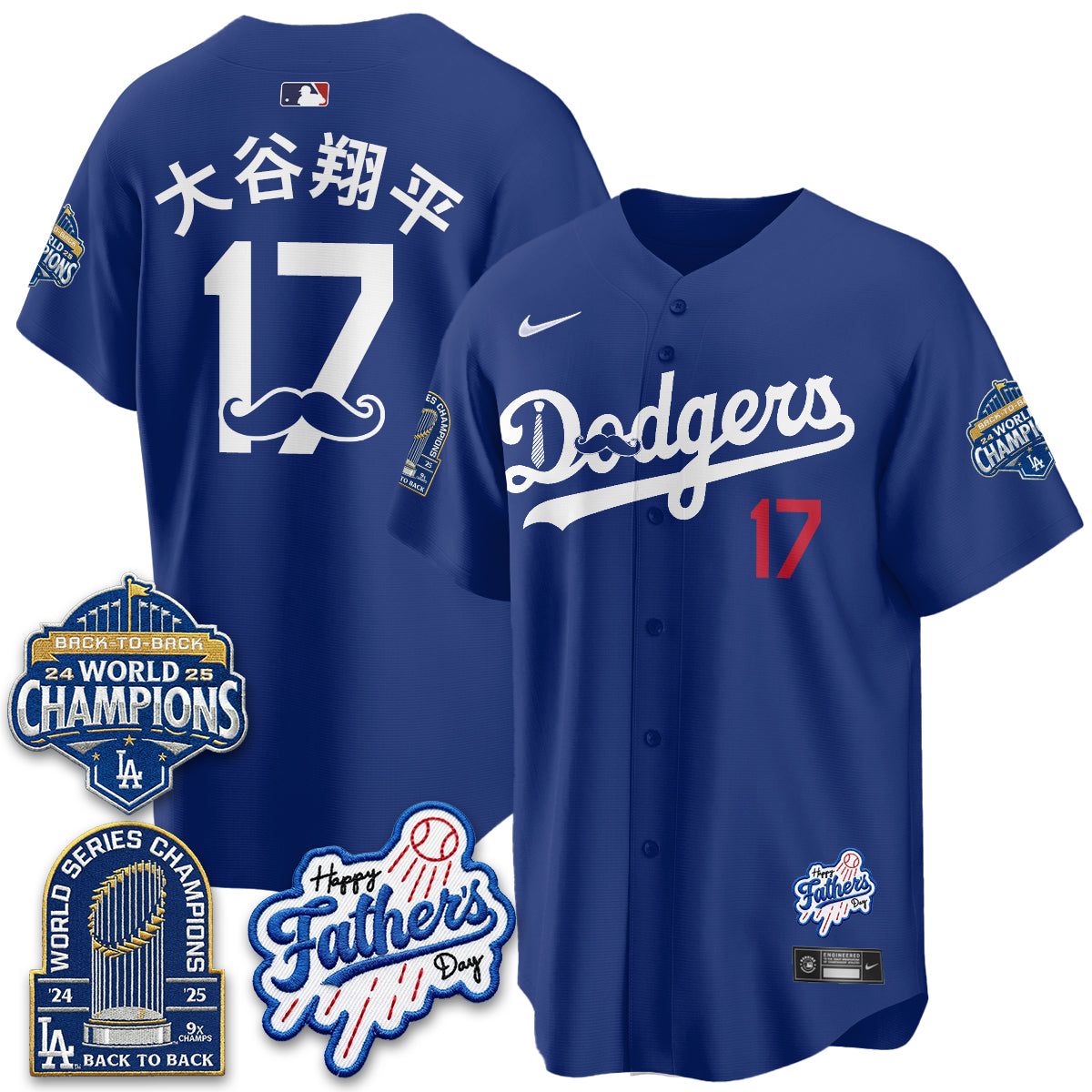 LAD Happy Father's Day 2026 Jersey - Stitched-DTD