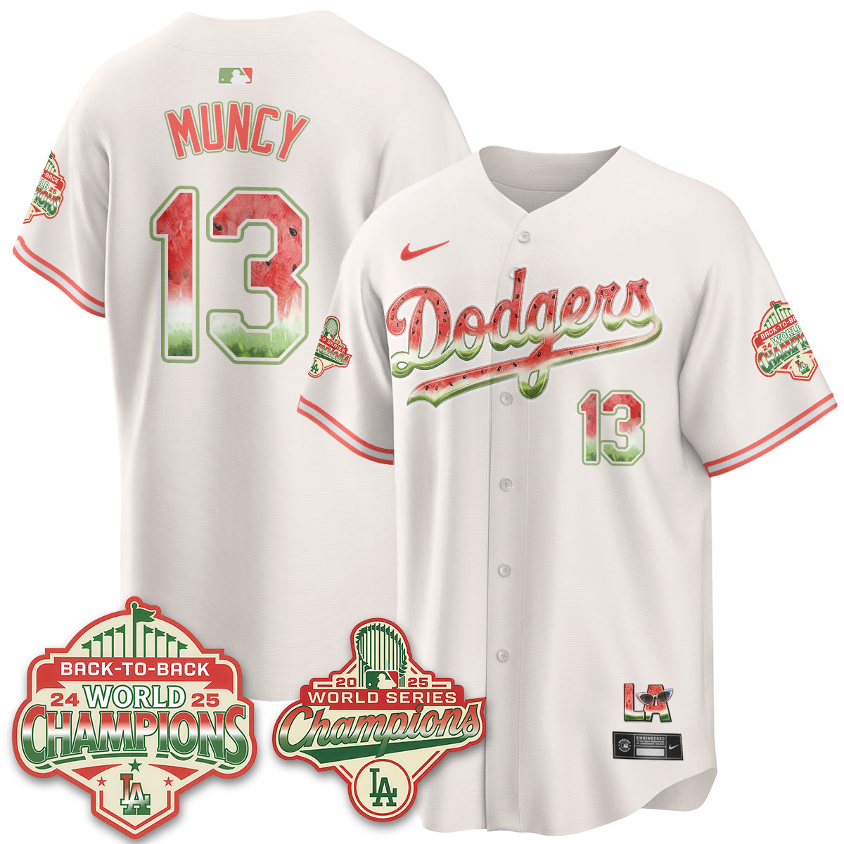 LAD National Watermelon Day Vapor Jersey - Stitched-DTD