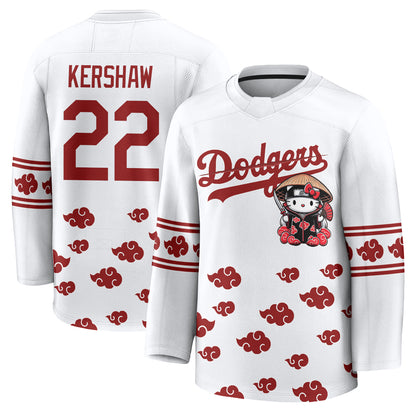 LAD Akatsuki Edition Vapor Hockey Jersey - Stitched-DTD