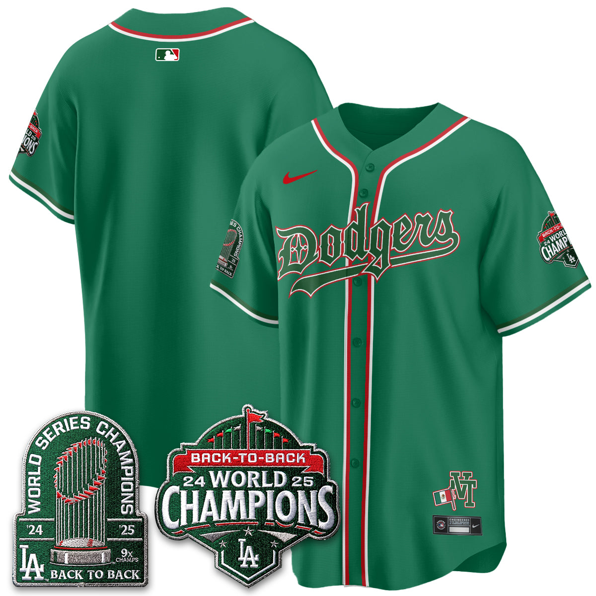 LAD x Mexico Style Vapor Jersey - Stitched-DTD