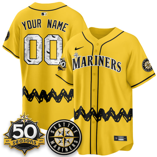 SEA x P-Nuts Vapor Limited Custom Jersey - Stitched-DTD
