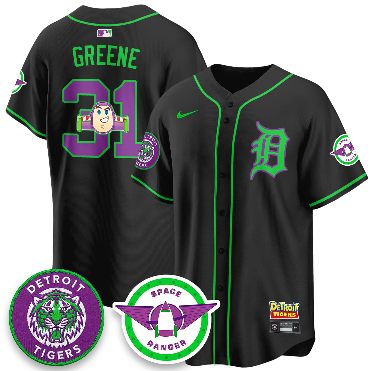 DET 2026 Space Ranger Edition Vapor Limited Jersey - Stitched-DTD
