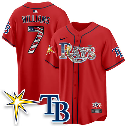 TB Independence Day USA 2026 Vapor Limited Jersey - Stitched-DTD