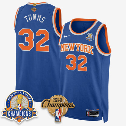 NYK 2026 Basketball Champions Special Edition Vapor Jersey V2- Stitched-DTD