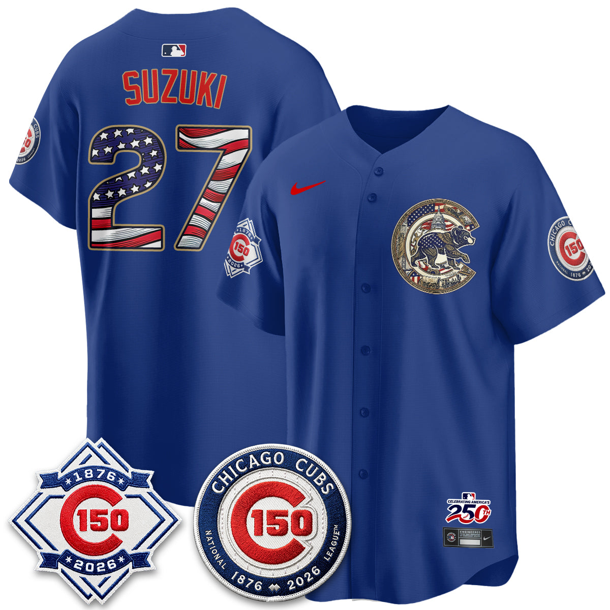 CHC 2026 Independence Day USA Vapor Limited Jersey - Stitched-DTD