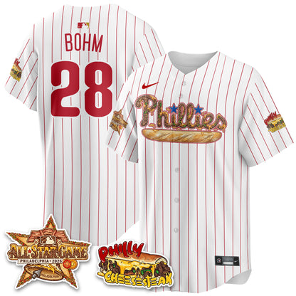 Philadelphia Phillies Cheesesteak Edition Vapor Limited Jersey - Stitched-DTD
