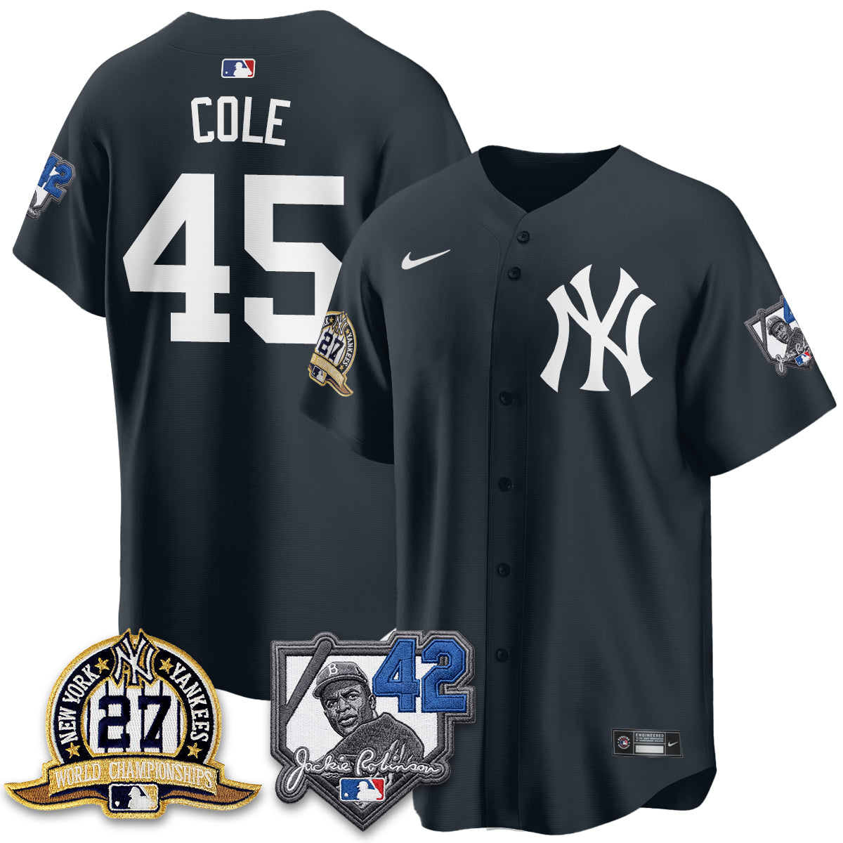 NYY 2026 Jackie Robinson Day Vapor Limited Jersey - All Stitched-DTD