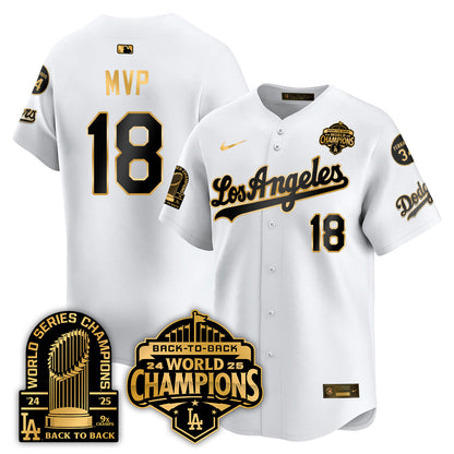 LAD Alternate  Vapor Limited Jersey - 9x Champs - All Stitched-DTD
