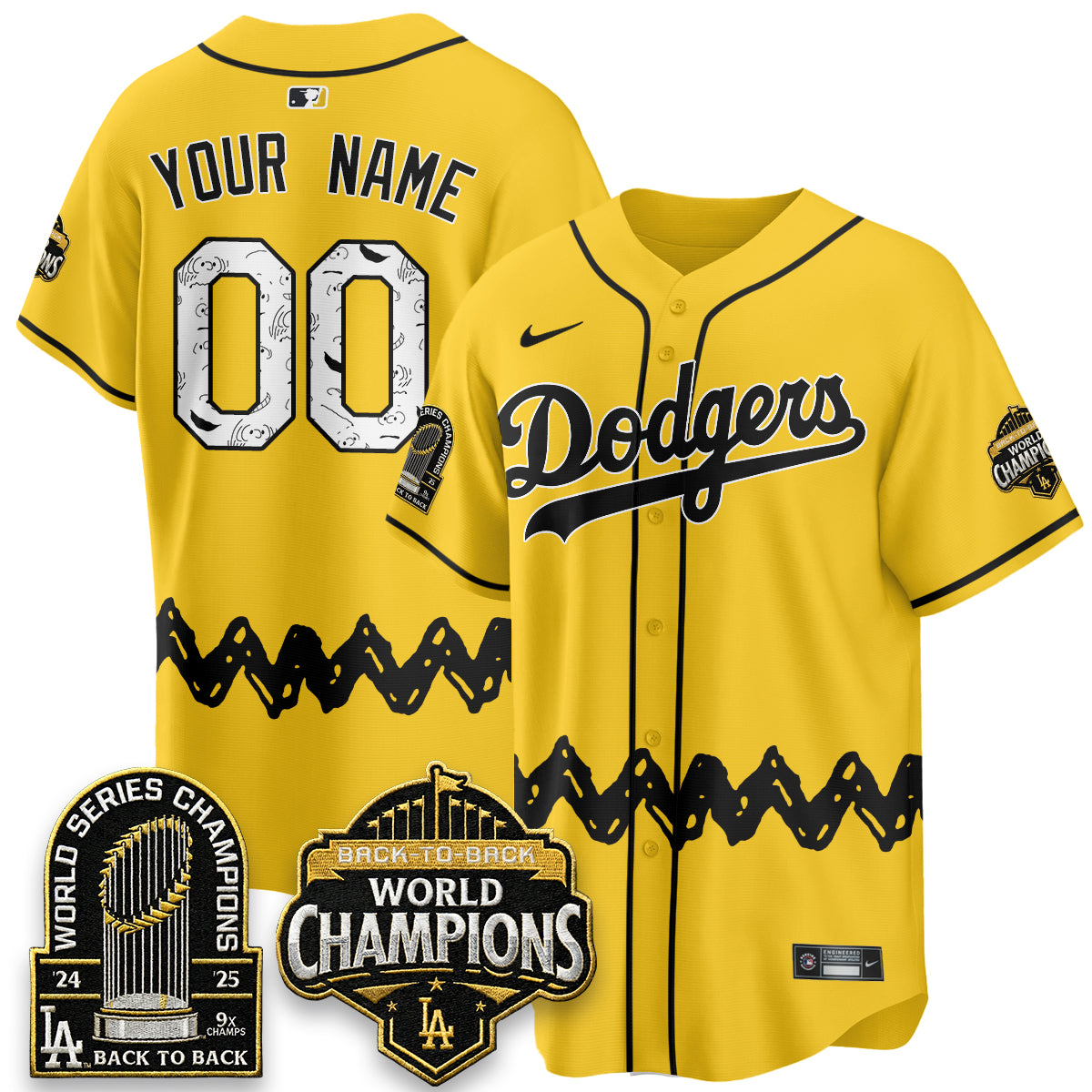 LAD x P-nuts Style Vapor Custom Jersey - Stitched-DTD