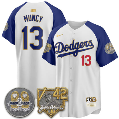 LAD -  2026 Jackie Robinson Day Vapor Limited Jersey - All Stitched-DTD