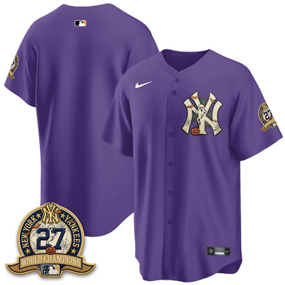 NYY Halloween 2026 Vapor Limited Jersey - Stitched-DTD