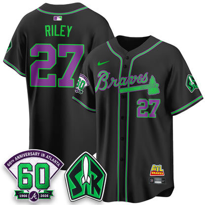 ATL 60th Anniversary Space Ranger Edition Vapor Limited Jersey - All Stitched-DTD
