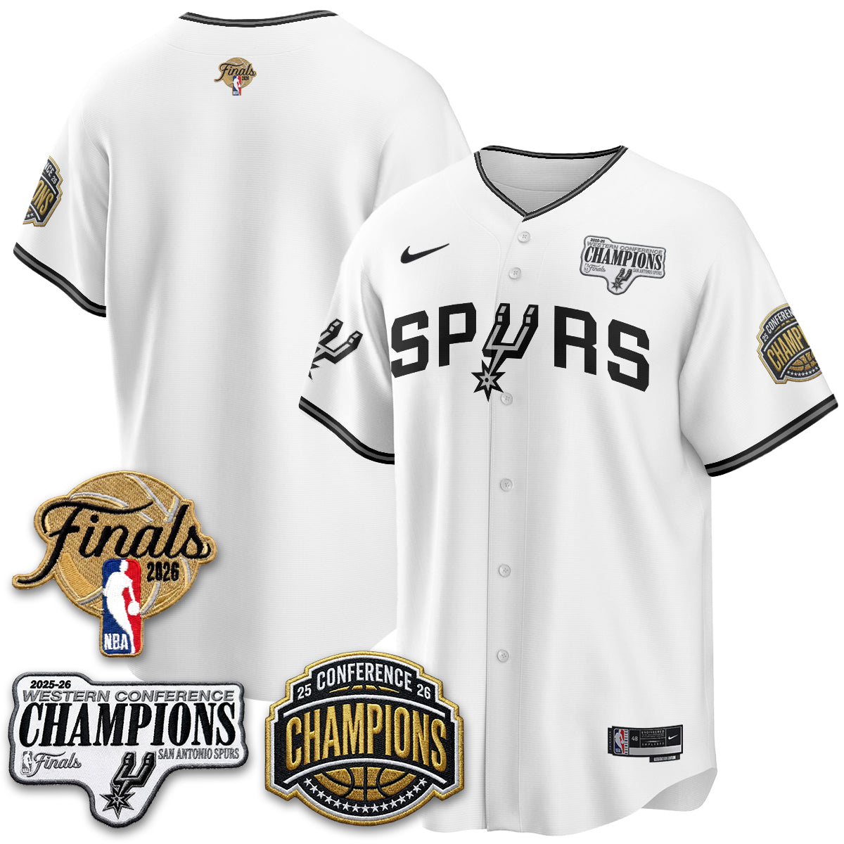 SAS 2026 Basketball Finals Vapor Jersey - Stitched-DTD