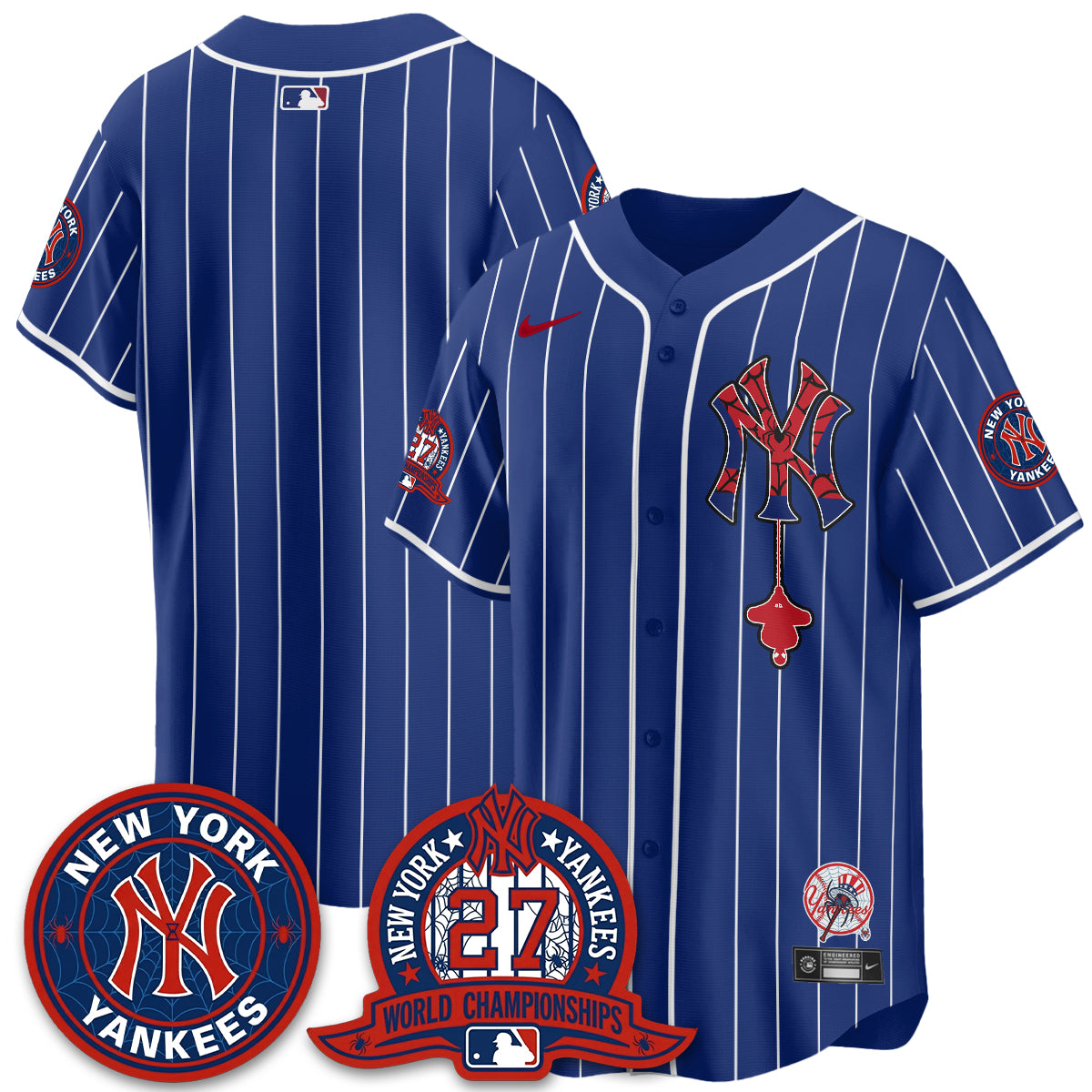 NYY x Web-Head 2026 Vapor Jersey - Printed-DTD