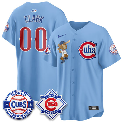 Chicago Cubs Clark Edition Vapor Limited Jersey - Stitched-DTD