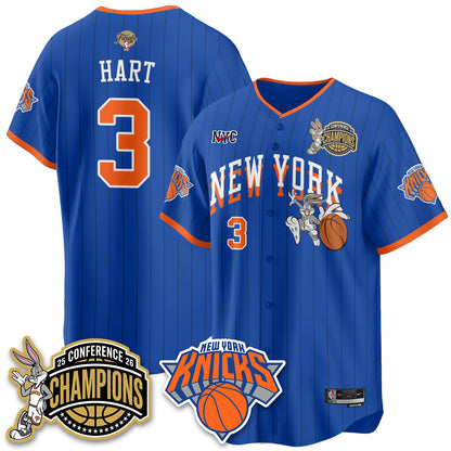 NYK 2026 NBA Finals x Bunny Vapor Jersey V2- Stitched-DTD