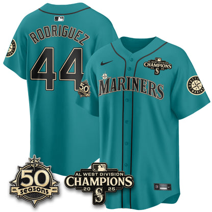 SEA Vapor Premier Limited Jersey - 50th Anniversary & AL West Division Champions - Steelheads Community Funds - All Stitched-DTD