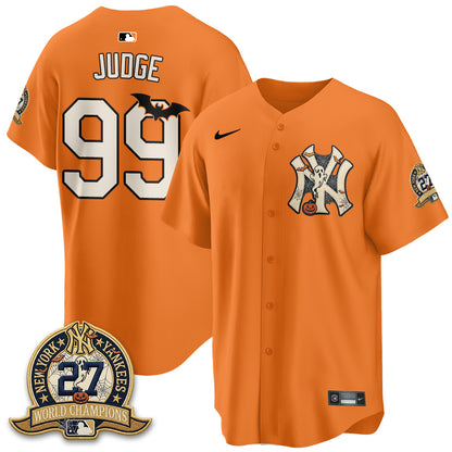 NYY Halloween 2026 Vapor Limited Jersey - Stitched-DTD