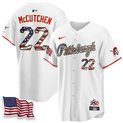 PIT 2026 Independence Day USA Vapor Limited Jersey - Stitched-DTD
