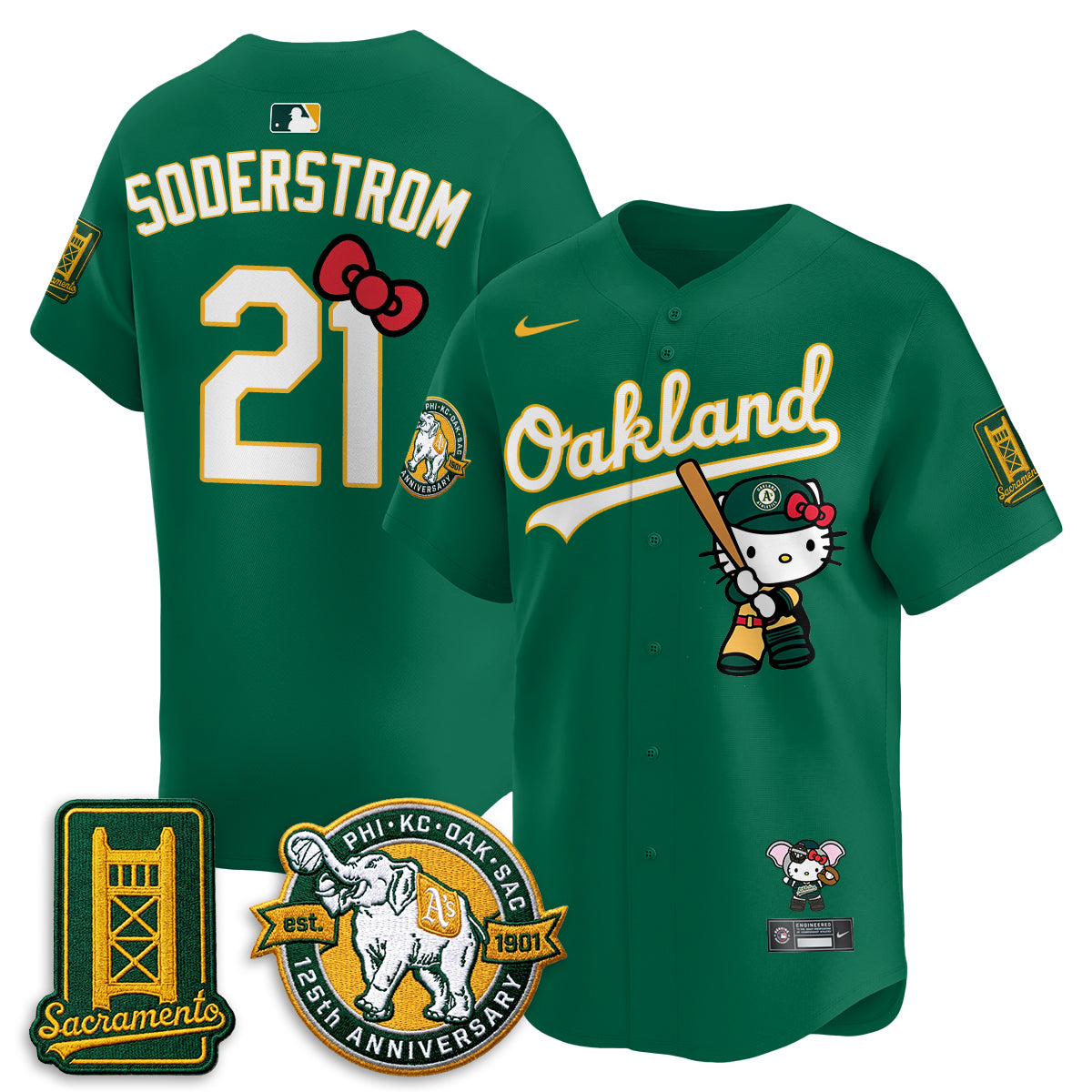 OAK x Meow KT 2026 Vapor Limited Jersey - Stitched-DTD