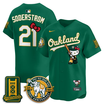 OAK x Meow KT 2026 Vapor Limited Jersey - Stitched-DTD