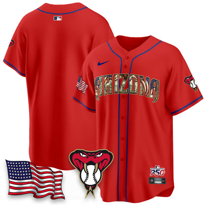 ARI 2026 Independence Day USA Vapor Limited Jersey - Stitched-DTD