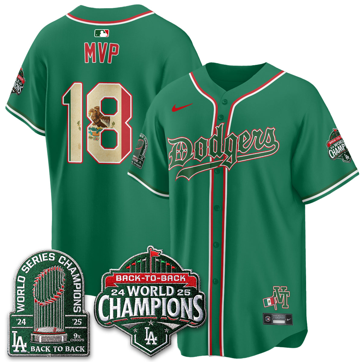 LAD x Mexico Style Vapor Jersey - Stitched-DTD