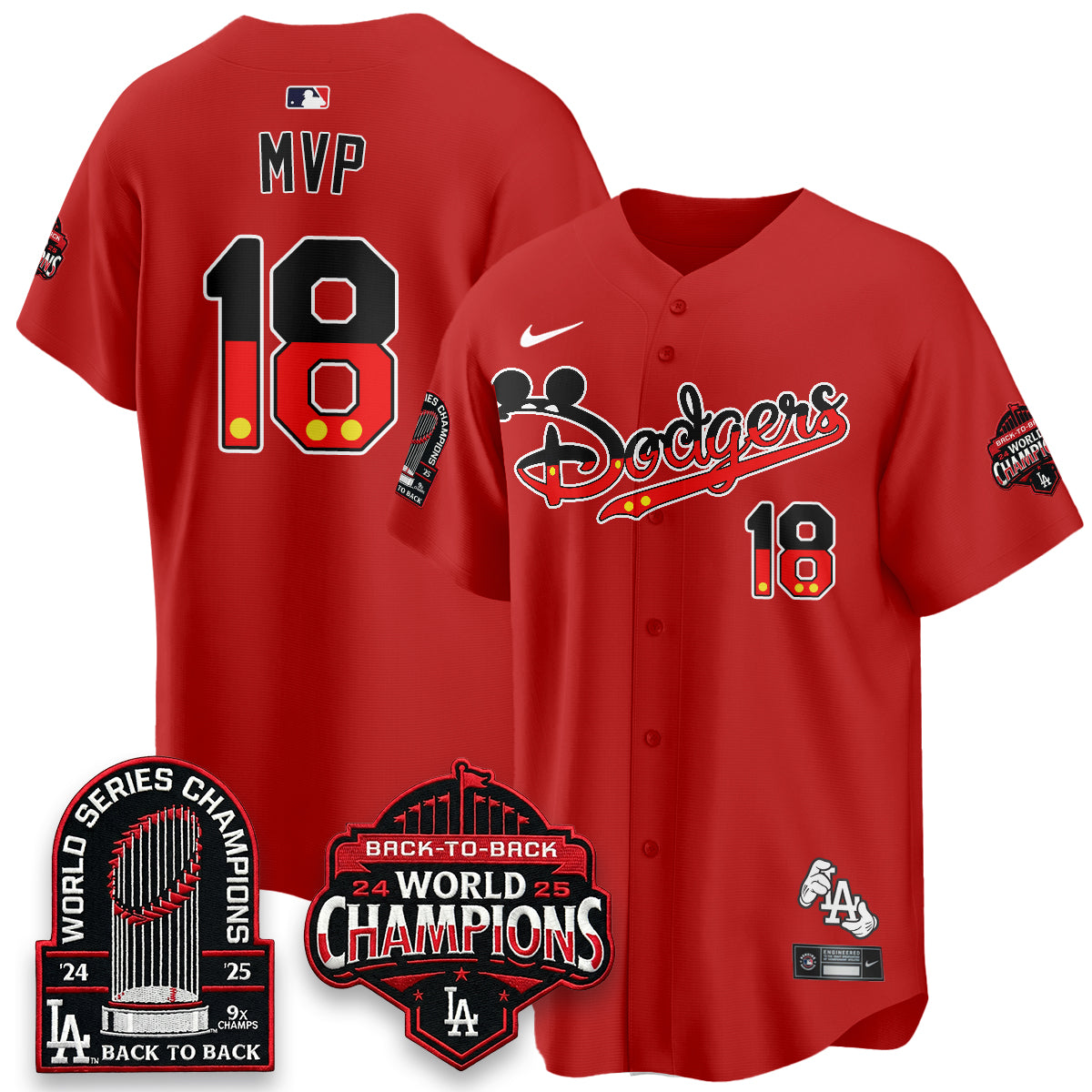 LAD x Mouse Vapor Limited Jersey- Stitched-DTD