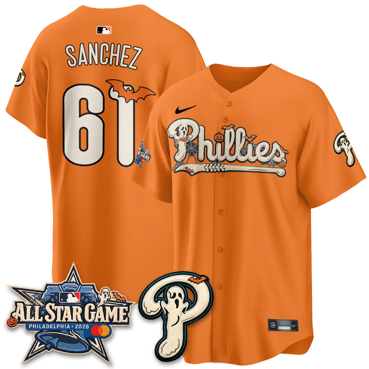 PHI Halloween 2026 Vapor Limited Jersey - Stitched-DTD