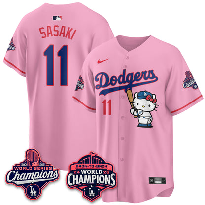 LAD x Hello Kitty Night 2026 Vapor Jersey - All Stitched-DTD