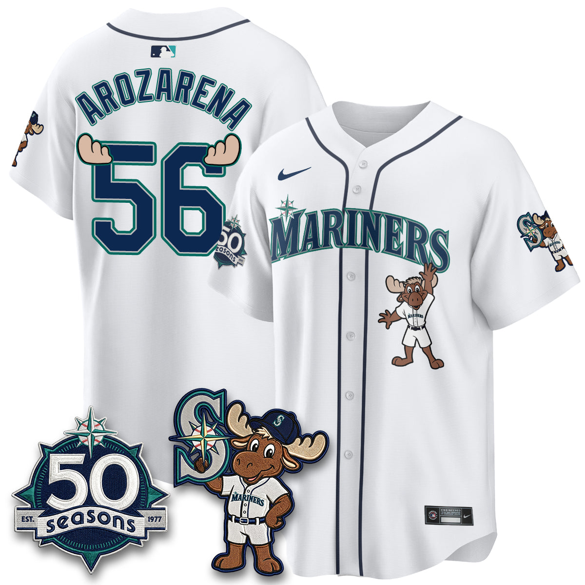 SEA Mascot Jersey - All Stitched-DTD