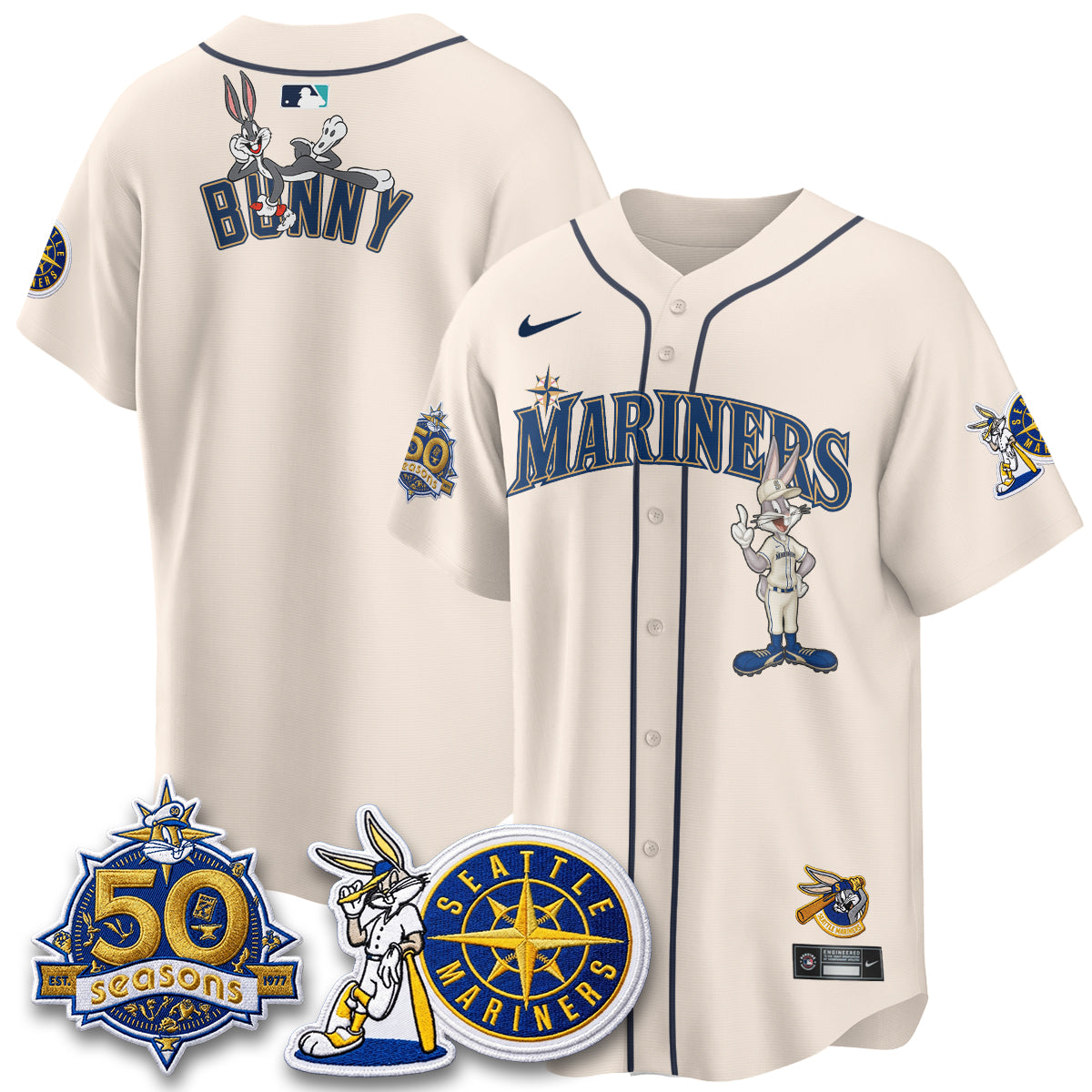 SEA x Bunny Vapor Premier Limited Jersey - Stitched-DTD